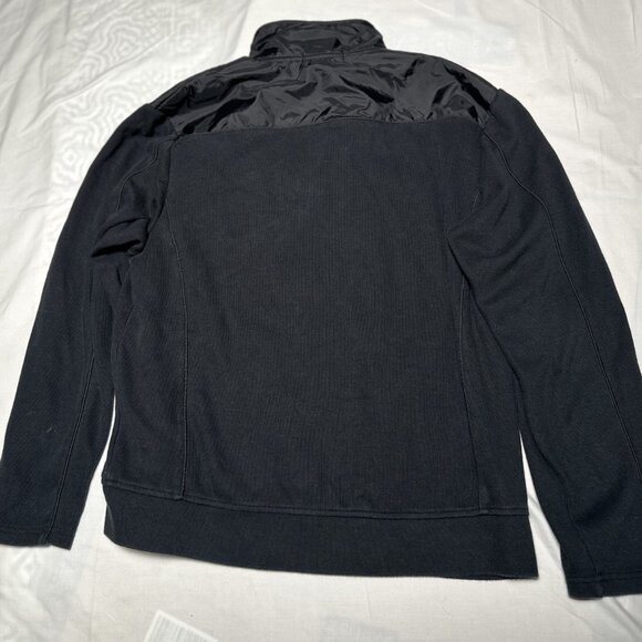 INC International Concepts Black Full-Zip Hybrid Jacket Large - Picture 3 of 7